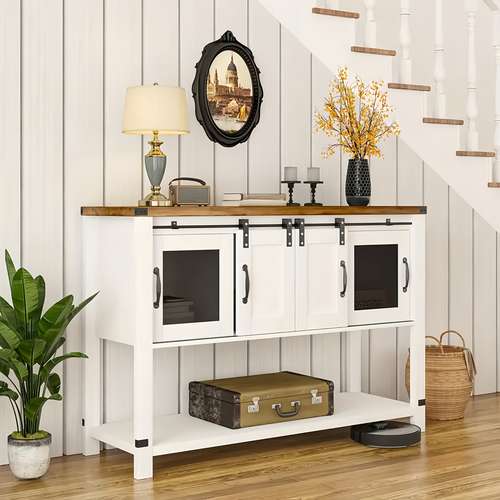 Étagère De Cuisine Coulissante Pour Micro-ondes - Gain De Place Avec Planche Extra Et Support Robuste