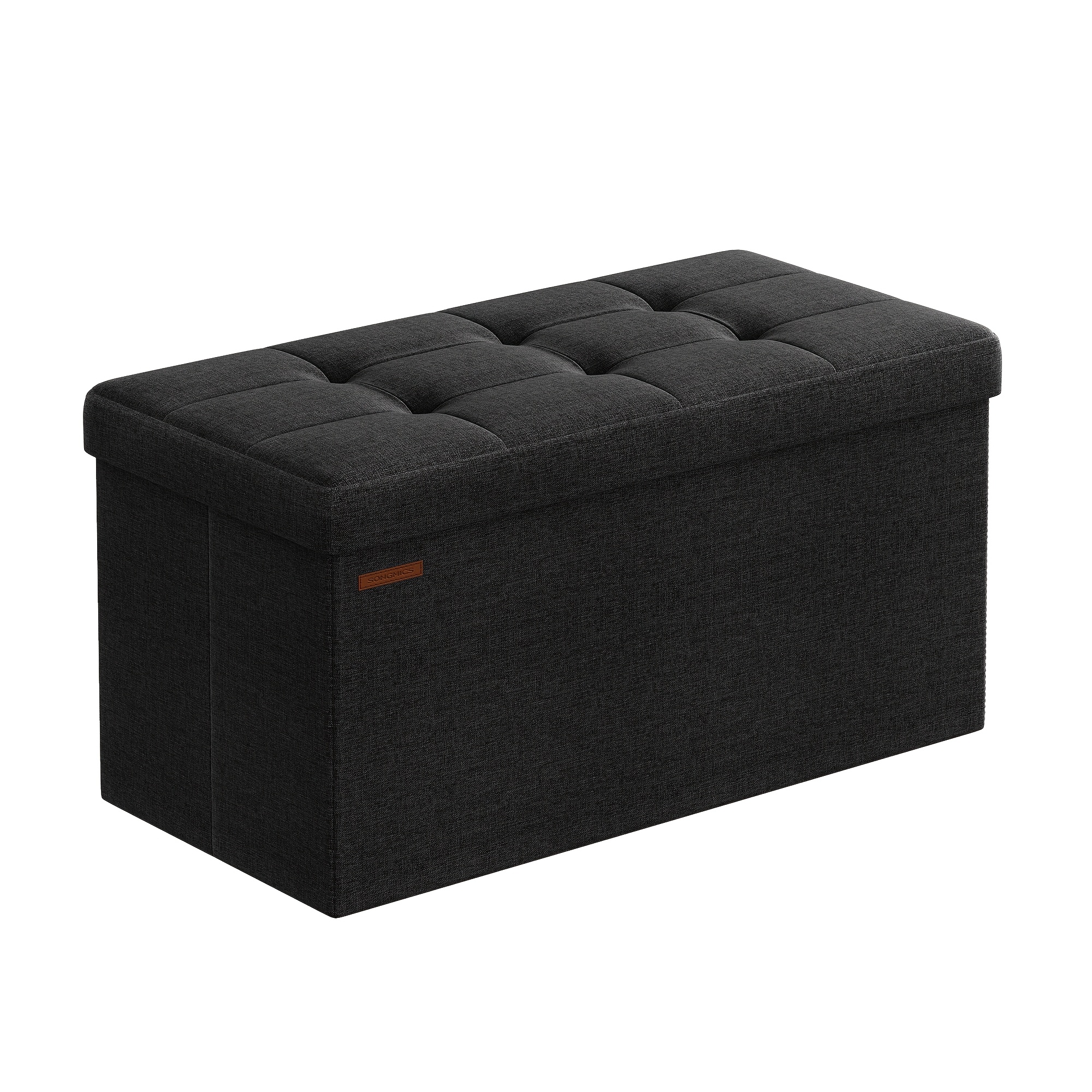 Foldable Small Ottoman Foot Rest with Storage