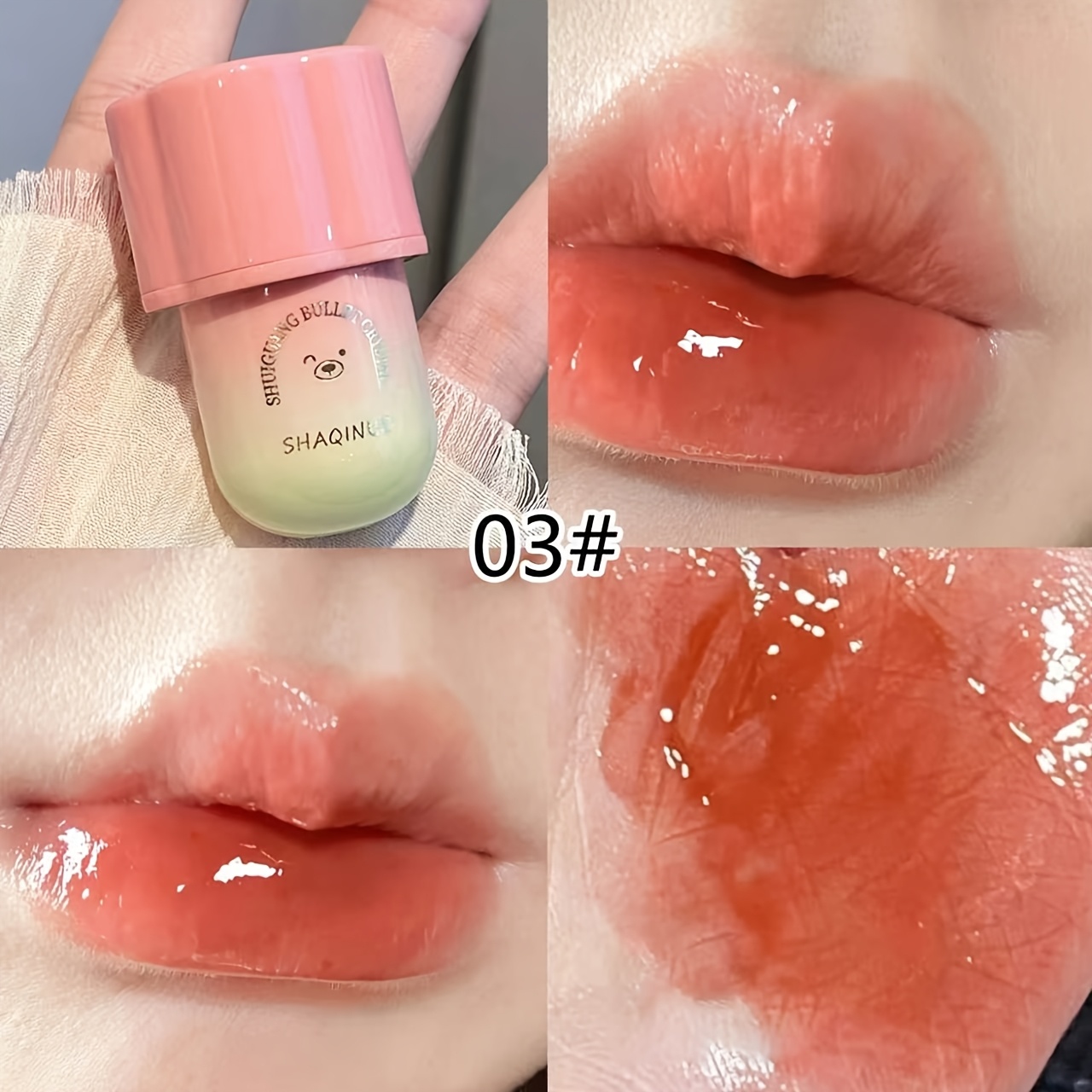 Watery Gloss Clear Lip Jelly for Hydrated Pout