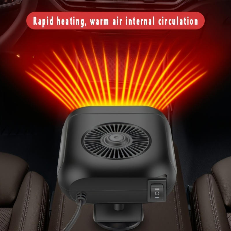 1pc 12V portable car heater,   hot and cold air switch, plug-in car dehumidifier, fast heating, suitable for car series, 12V plug-in operation, car essentials, USB Heater Portable, Portable Heater USB for Car, Battery Operated Heater, Plug In Car Heater, Heater In Car, Vehicle Dehumidifier, Travel   Accessory, Spacesaving Device, Lightweight Heater, Sturdy Build,   Materials, Fast Heating Device, Car Owners,   Travelers