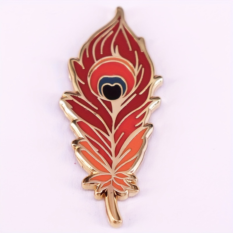 

- Phoenix Enamel Pin - Zinc Alloy, Uv , For Women