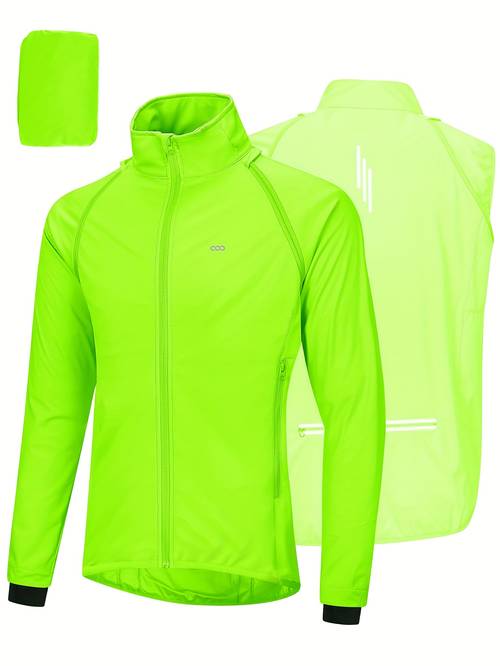 33 000ft mens cycling jacket long sleeve running bike vest outerwear windproof sleeveless jacket