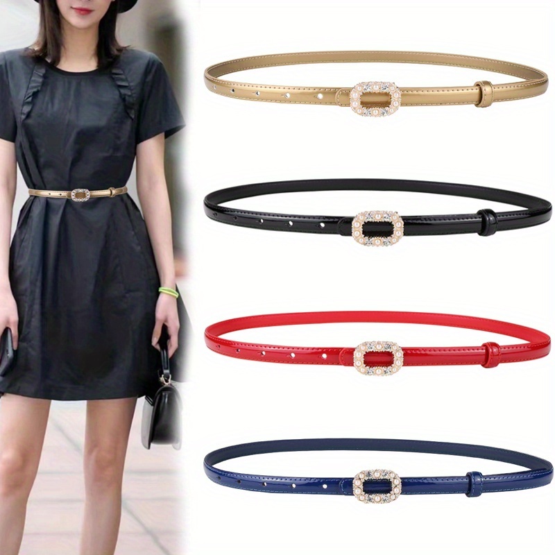 JASGOOD Femmes Réversible Ceinture En Cuir Dames Burundi