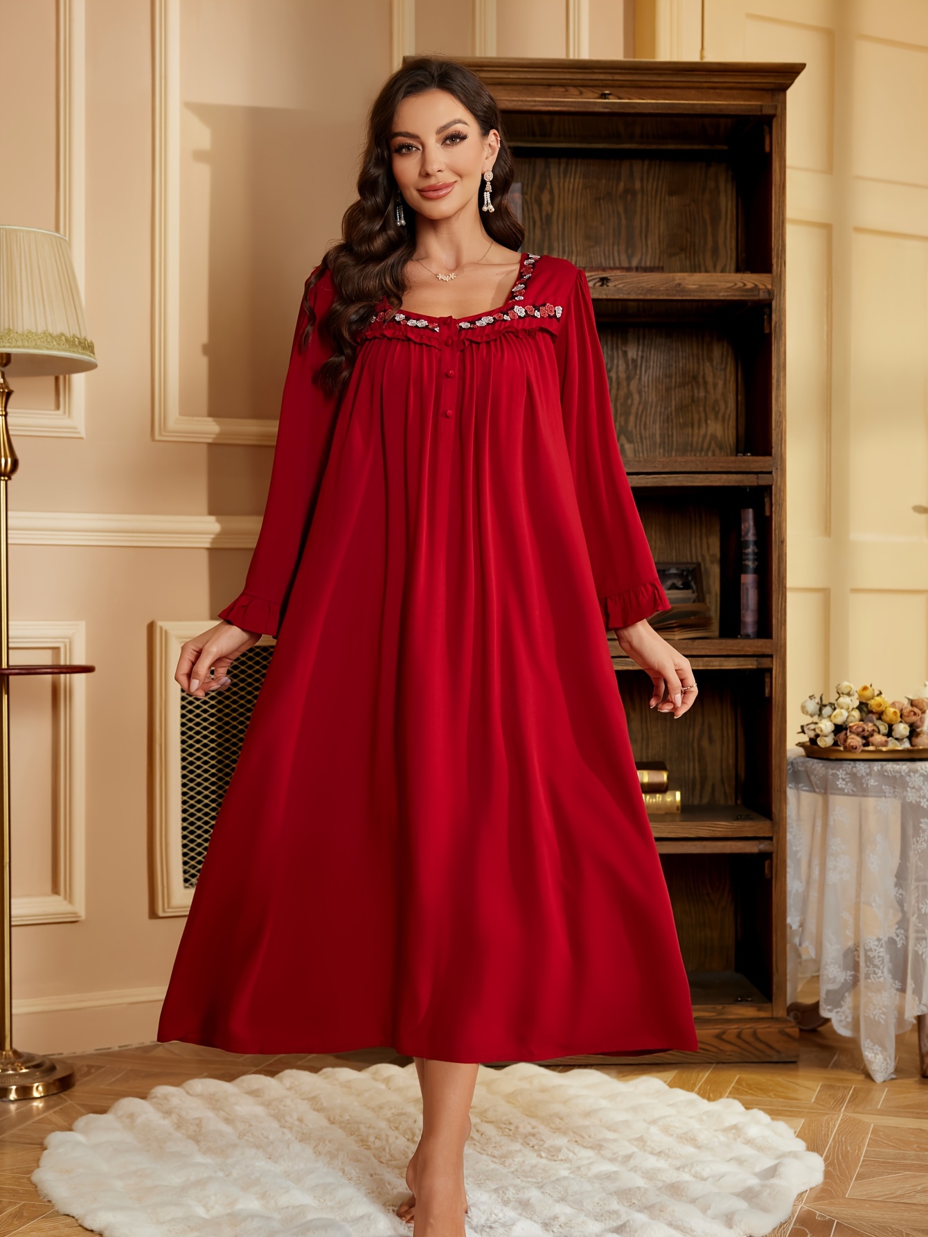 long nightgown sold on Temu Canada