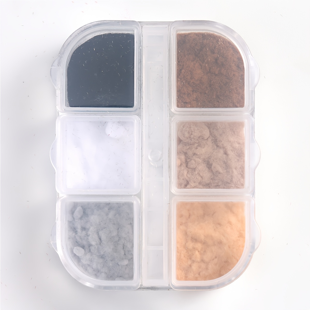 TEMU 3D-Plüsch-Nagelkunst-Set, Samtiger holographischer Glitzer in verschiedenen Farben für romantische & festliche Maniküren, für