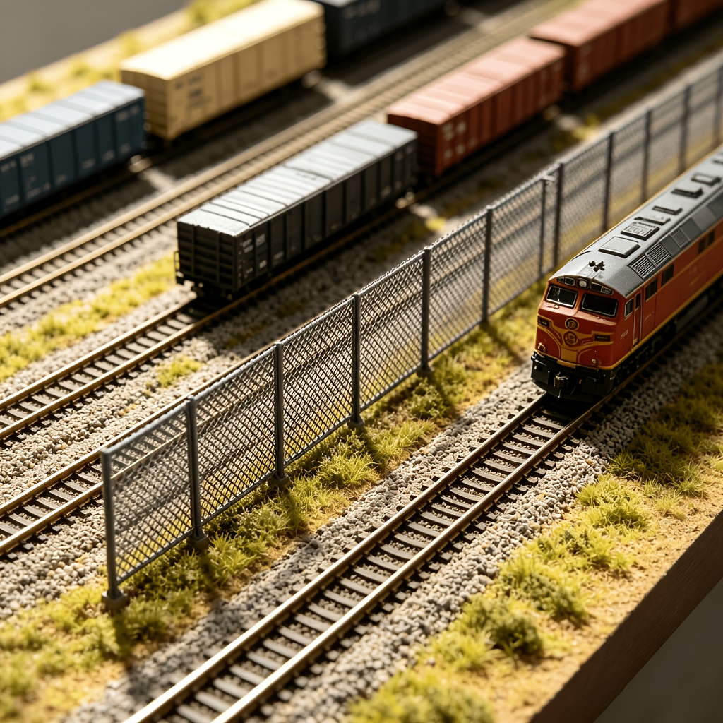 model train accessories sold on Temu Canada