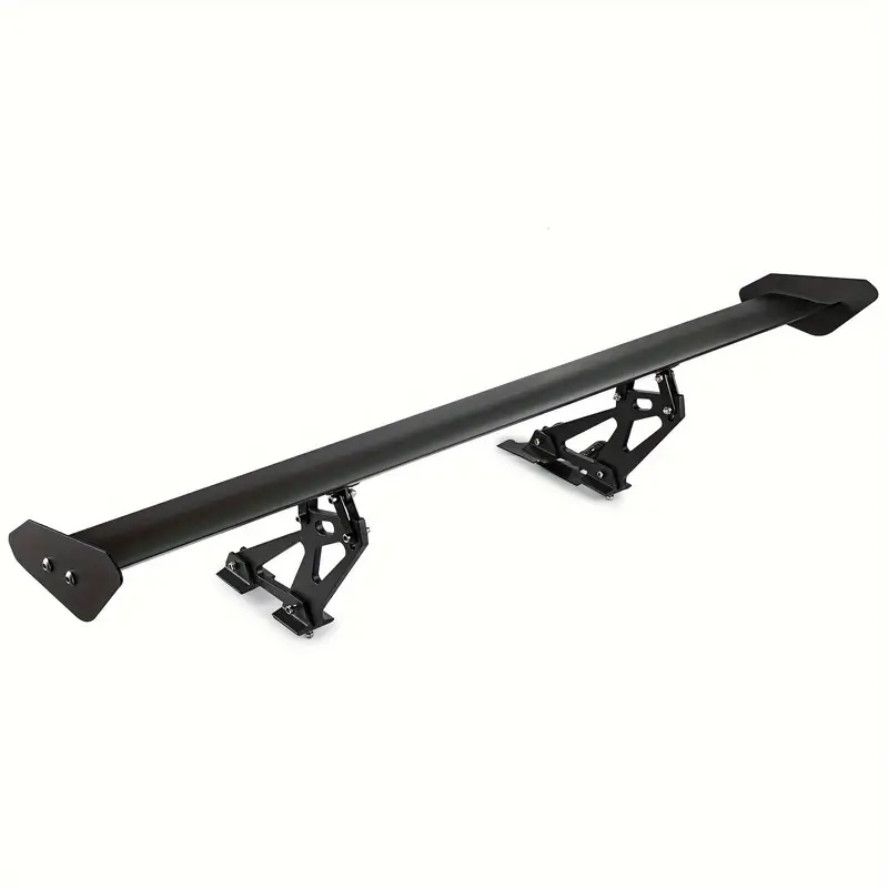 BEST_FACTORY 43.3" Universal GT Wing Spoiler – Adjustable Aluminum Single Deck