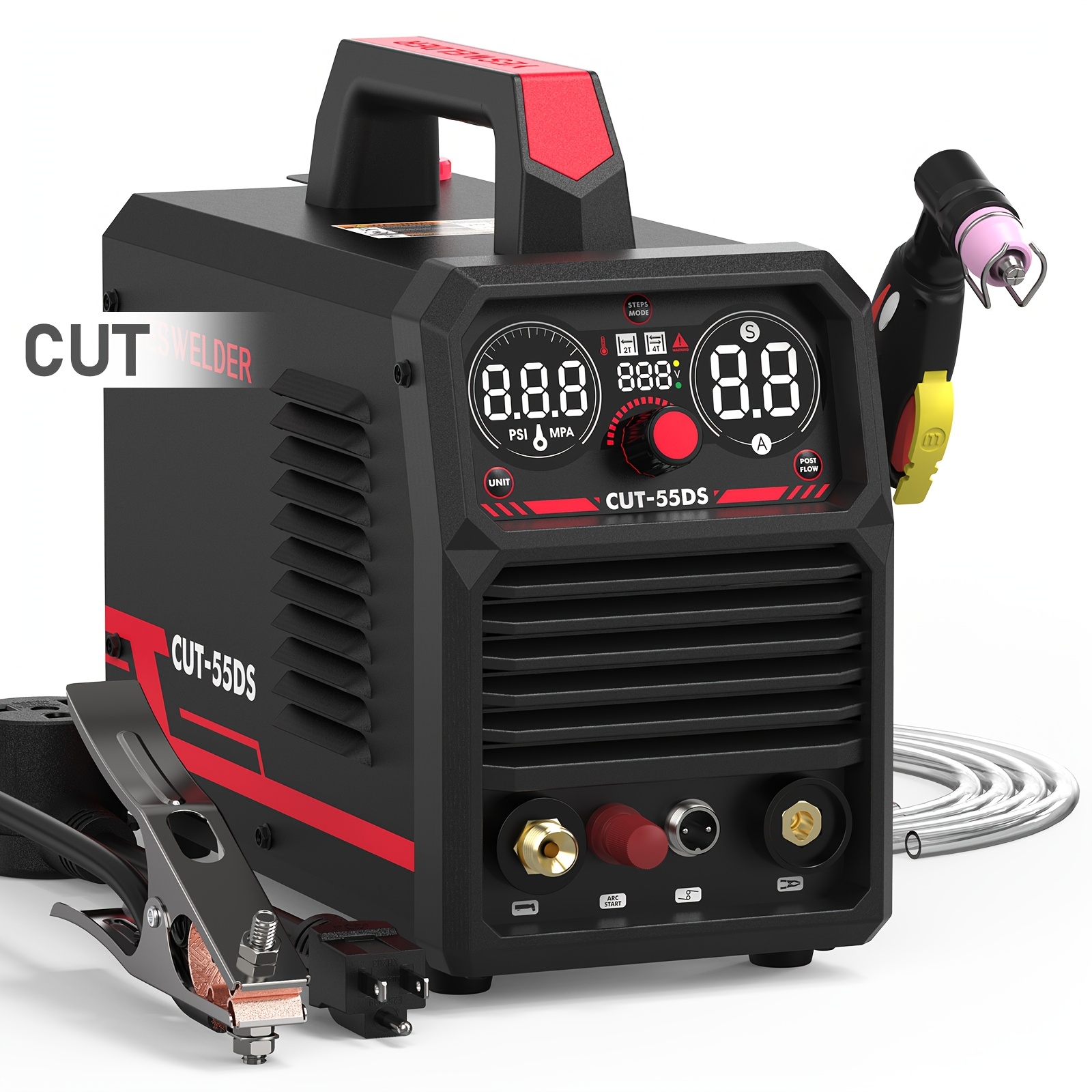 

55amp Non-touch Arc Hf Plasma Cutter| Digital 110/220v Dual Voltage Igbt Inverter Machine