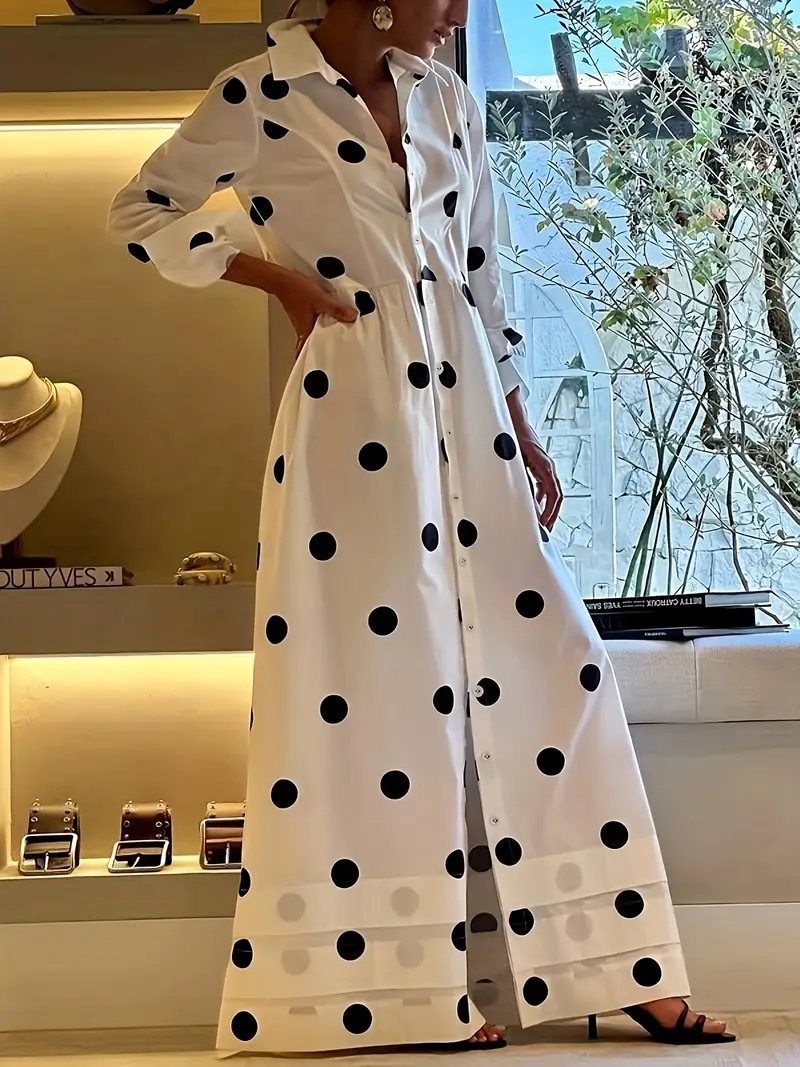 dot long sleeved spring dress Buy Lipsy Black/White Long Sleeve Gathered Waist Polka Dot Midi Dress from Next USA