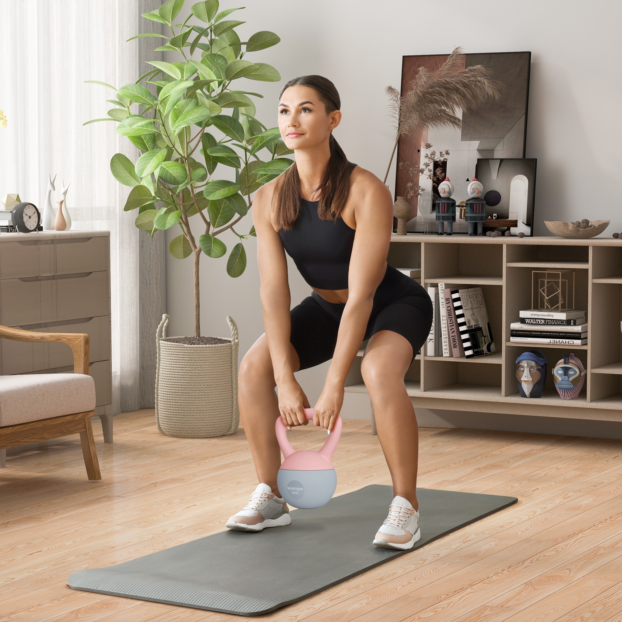 6kg Kettlebell with Soft Non-Slip Handle