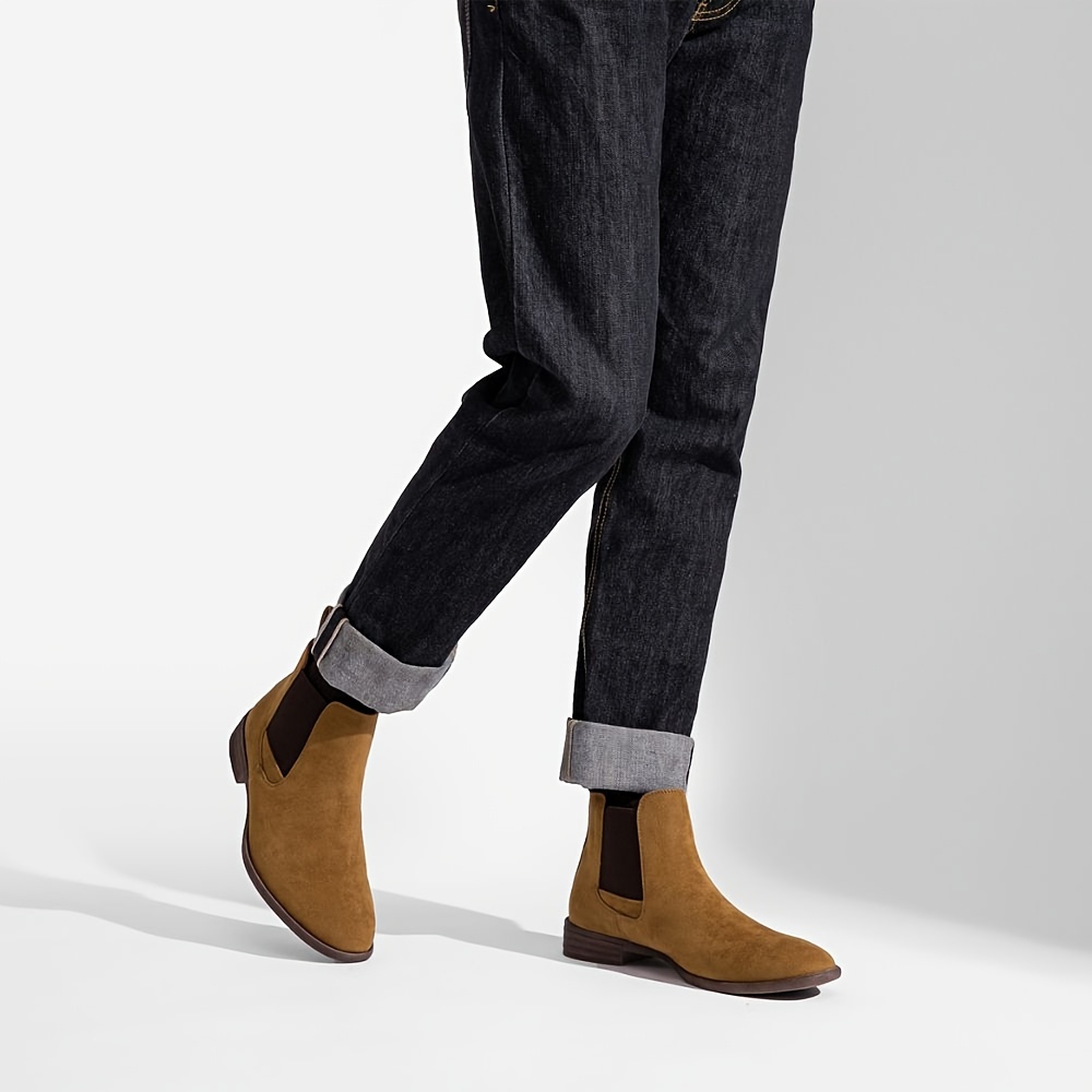 *'s Chelsea Boots Casual Ankle Dress Boots for