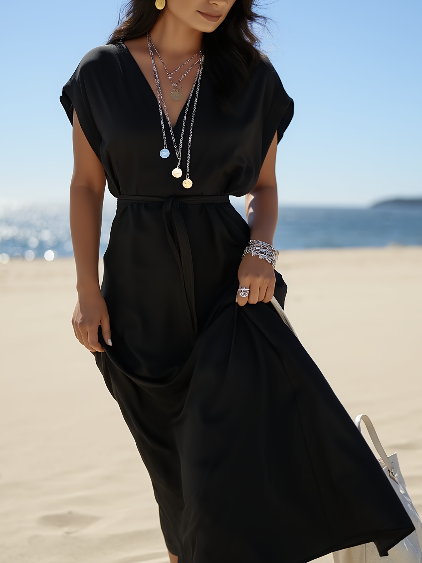 chinese dress ladies Women's Plus Size Tops | Eternity Maxi Dress