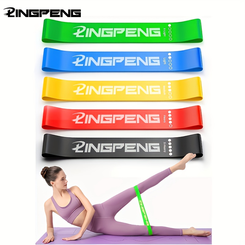   bands exercise bands 5 different   levels elastic bands for working out exercise gym training and yoga