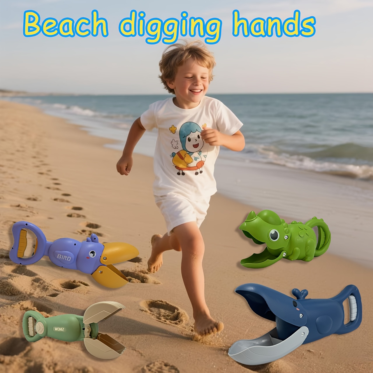 Kids Dual Purpose Sand & Snow Shovel Toy