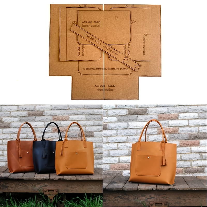 

Diy Tote Bag Kit - Kraft Pattern For Shoulder