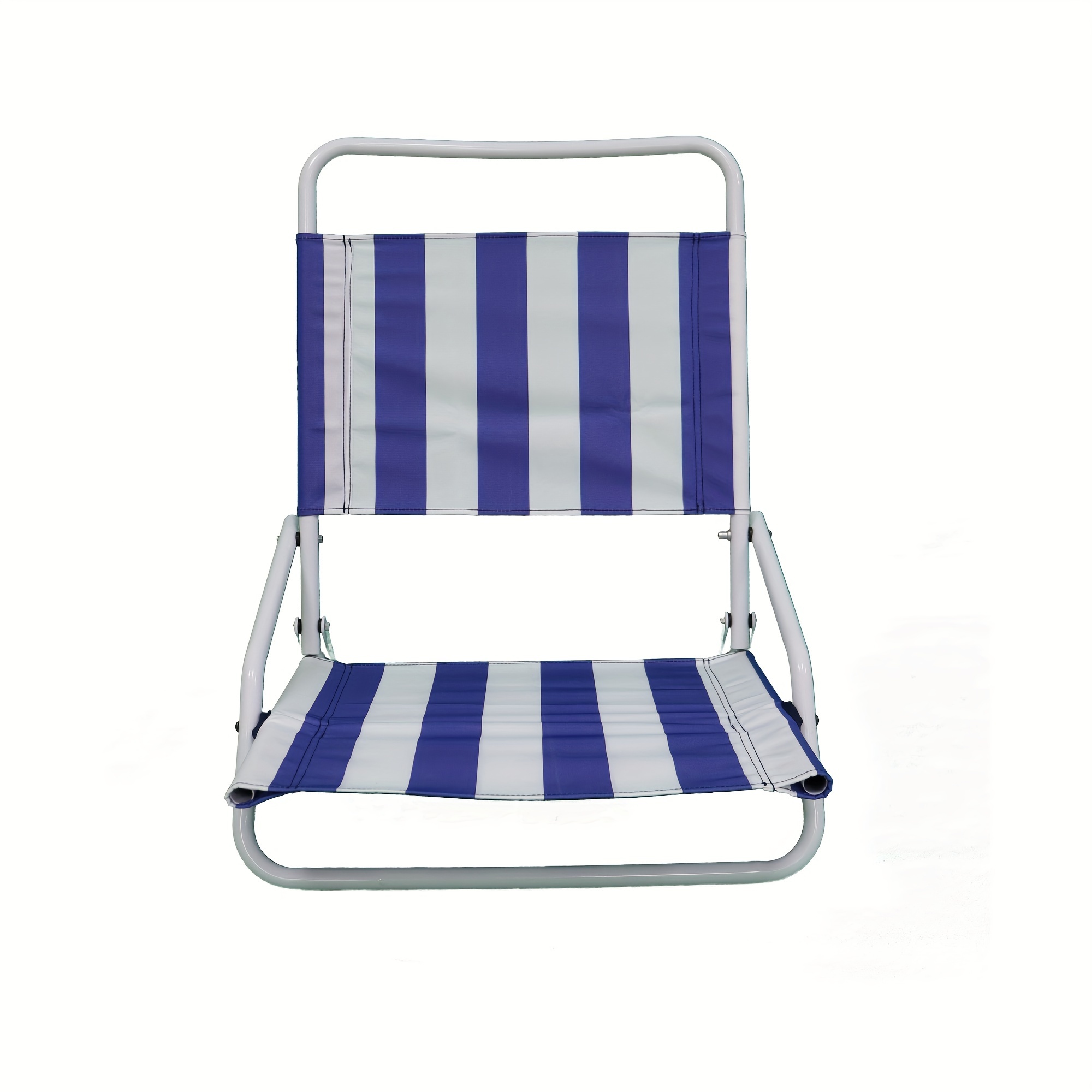 

1 Piece Of Low Beach Chair, Suitable For Summer Relaxation/beach Vacation/seaside Surfing/sunbathing, Foldable And Easy To Carry