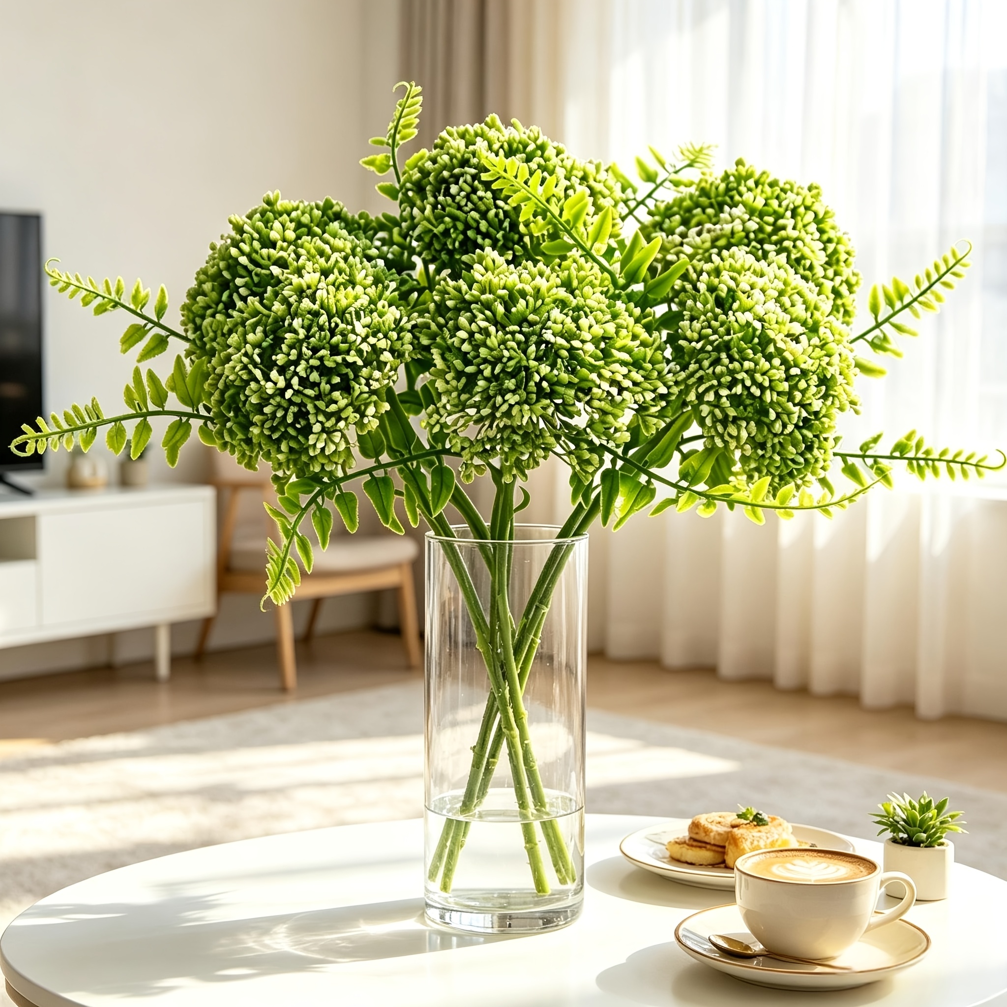 TEMU 7pcs, New Artificial Oat And Greenery Stems, Realistic Plastic Fake Fruit Sprays, Fall Wedding Bouquet Fillers, Floral Arrangement Additions,