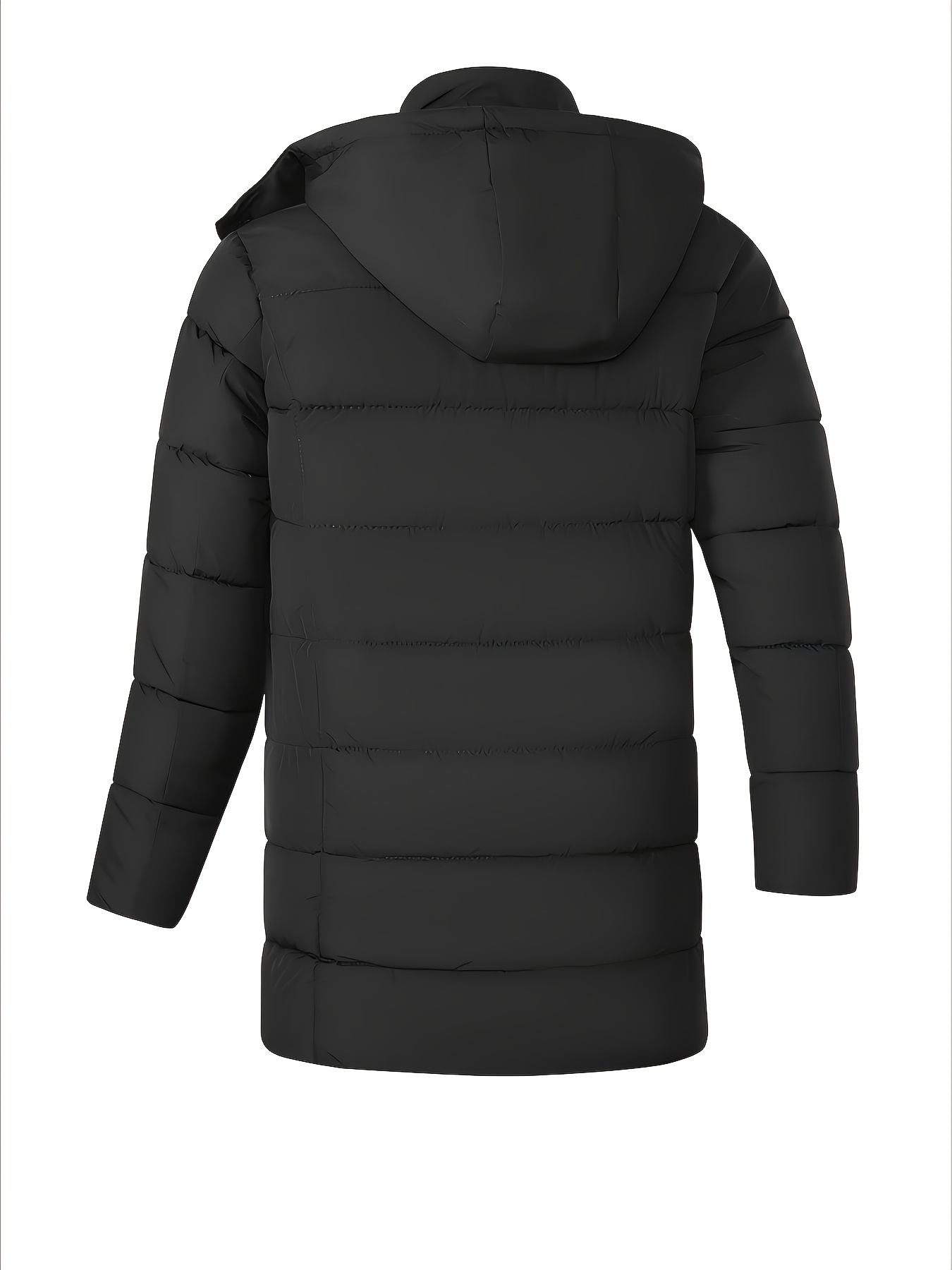 mens length workwear padded coat lining thickened like - Temu
