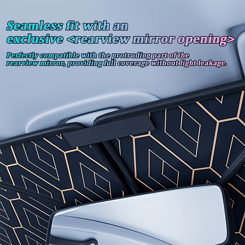 1pc Car-Specific Windshield Sunshade, Effective Sun Protection, Portable Foldable Front Window Heat Insulation Cover, Suitable for Most Vehicles, Easy to Store with Thermal Insulation Effect