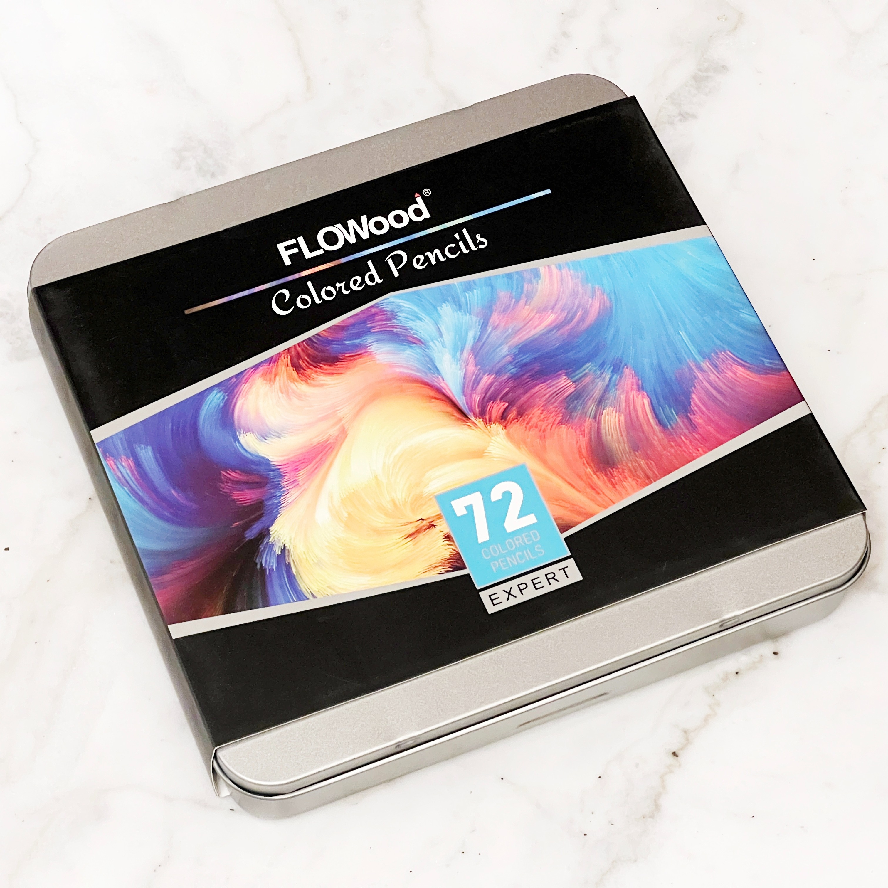120 Professional Colored Pencils Set in Case for Sketching Drawing Art