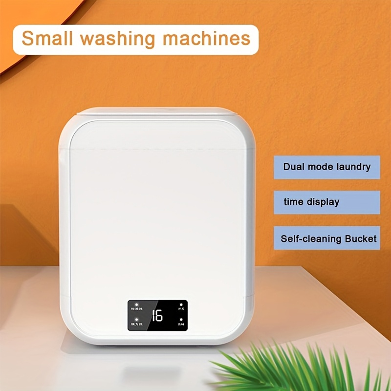 TEMU High Mini Washing Machine, High-torque And High-blockage Pure Copper Motor, Portable Washing Machine For Light And Thin Clothes, 4 Washing , Separate Washing To Avoid Cross-infection