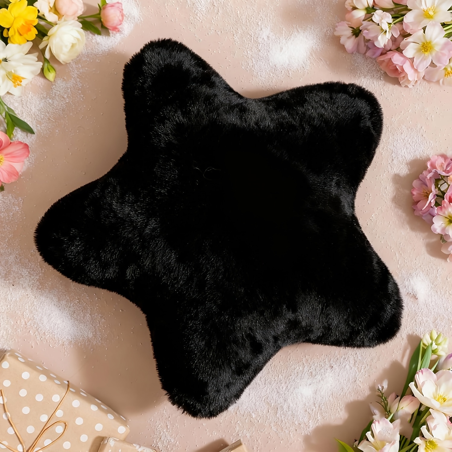 TEMU Star-shaped Throw Pillow. Back-to-school Gift Decoration Mixed With Star-shaped Plush Cushion. For Beds, Sofas, Floors, Rooms, Bedrooms, Living