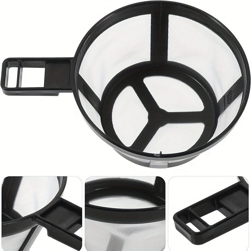 Filter de Café y Té Reutilizable - Malla de Nailon Duradera, Diseño Fácil de Limpiar para Cafeteras Francesa, Servir por Encima, Máquinas de Espresso - Accesorio de Alta Calidad para Preparación