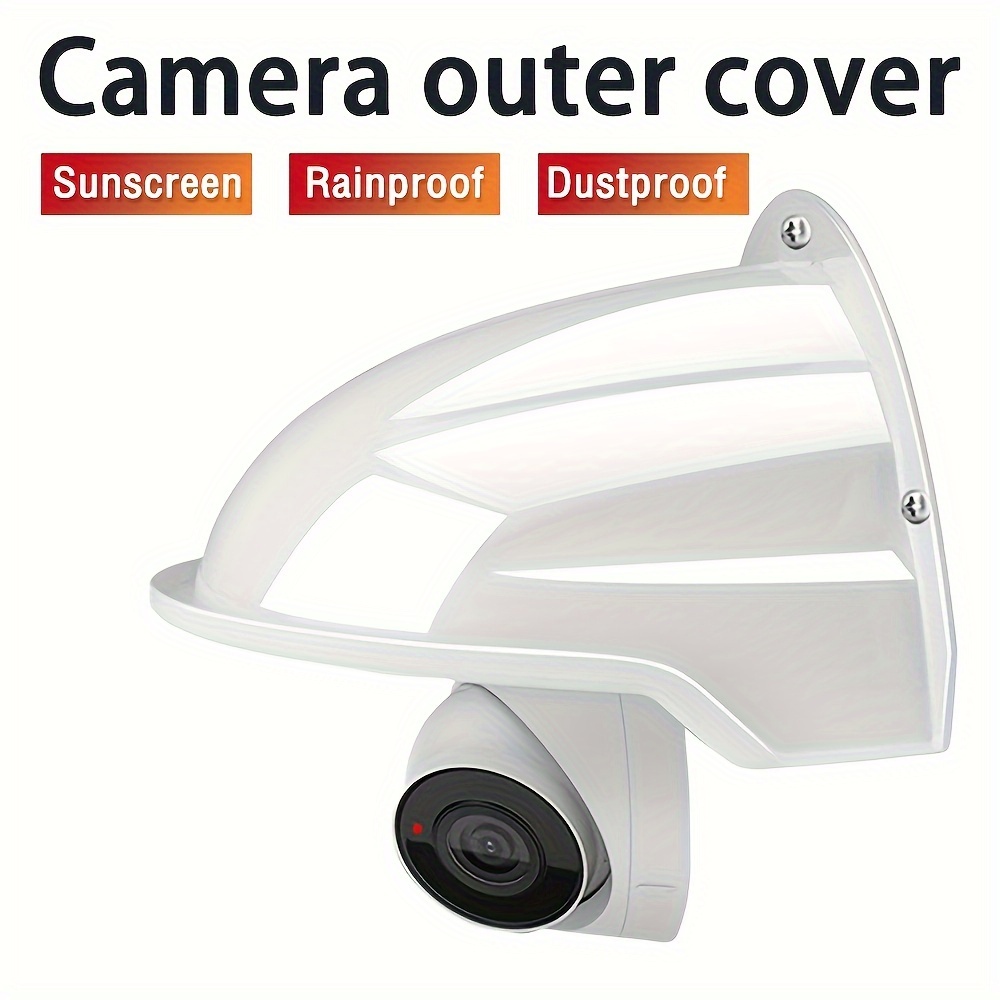 

Outdoor Security Camera Waterproof Cover Ring Camera Cover Outdoor Camera Cover Sun Rain Shade Camera Cover For Outdoor Camera White