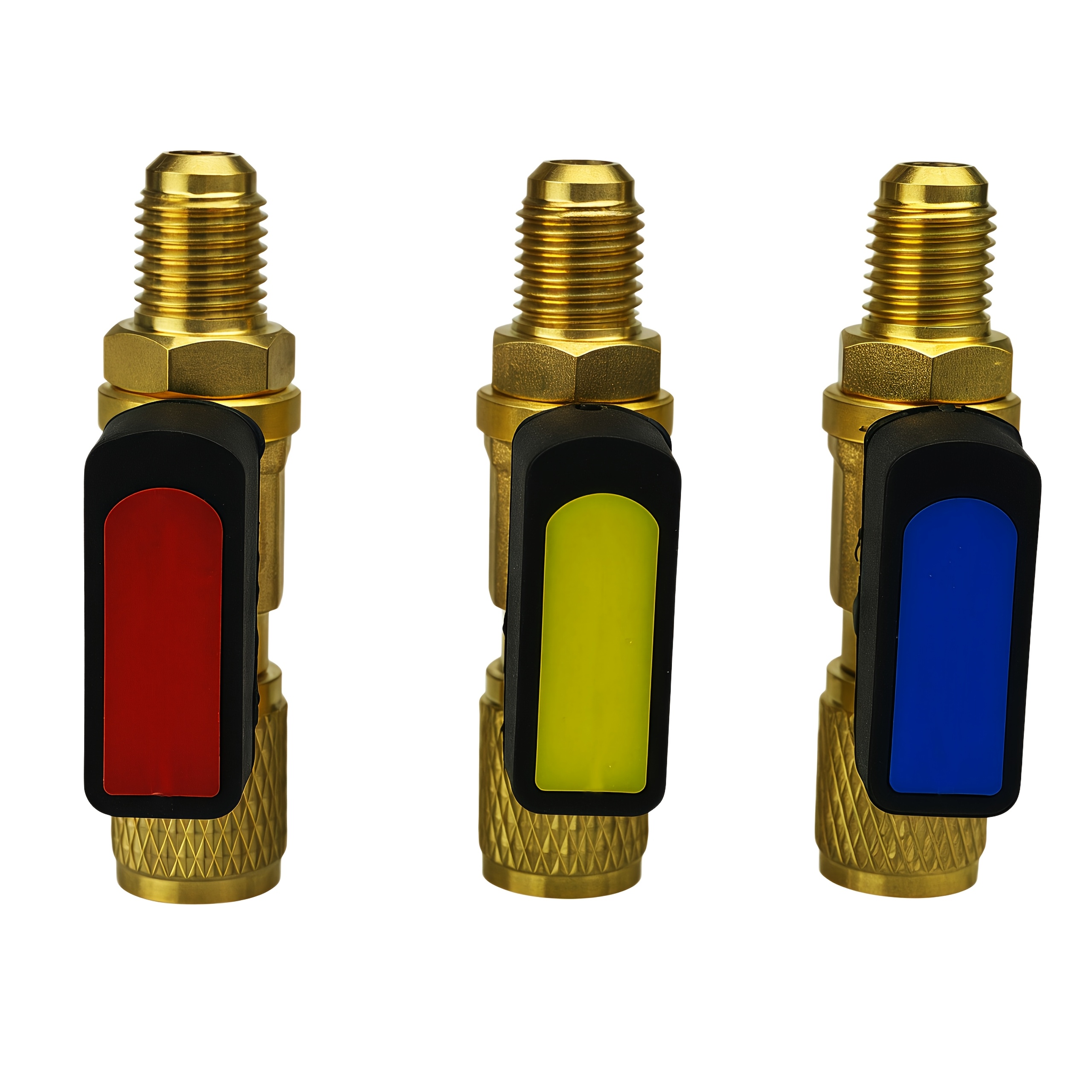 TEMU For Air Conditioning Hvac A/c Automotive Service Tool Air Conditioning Refrigerant Ball Valve 1/4