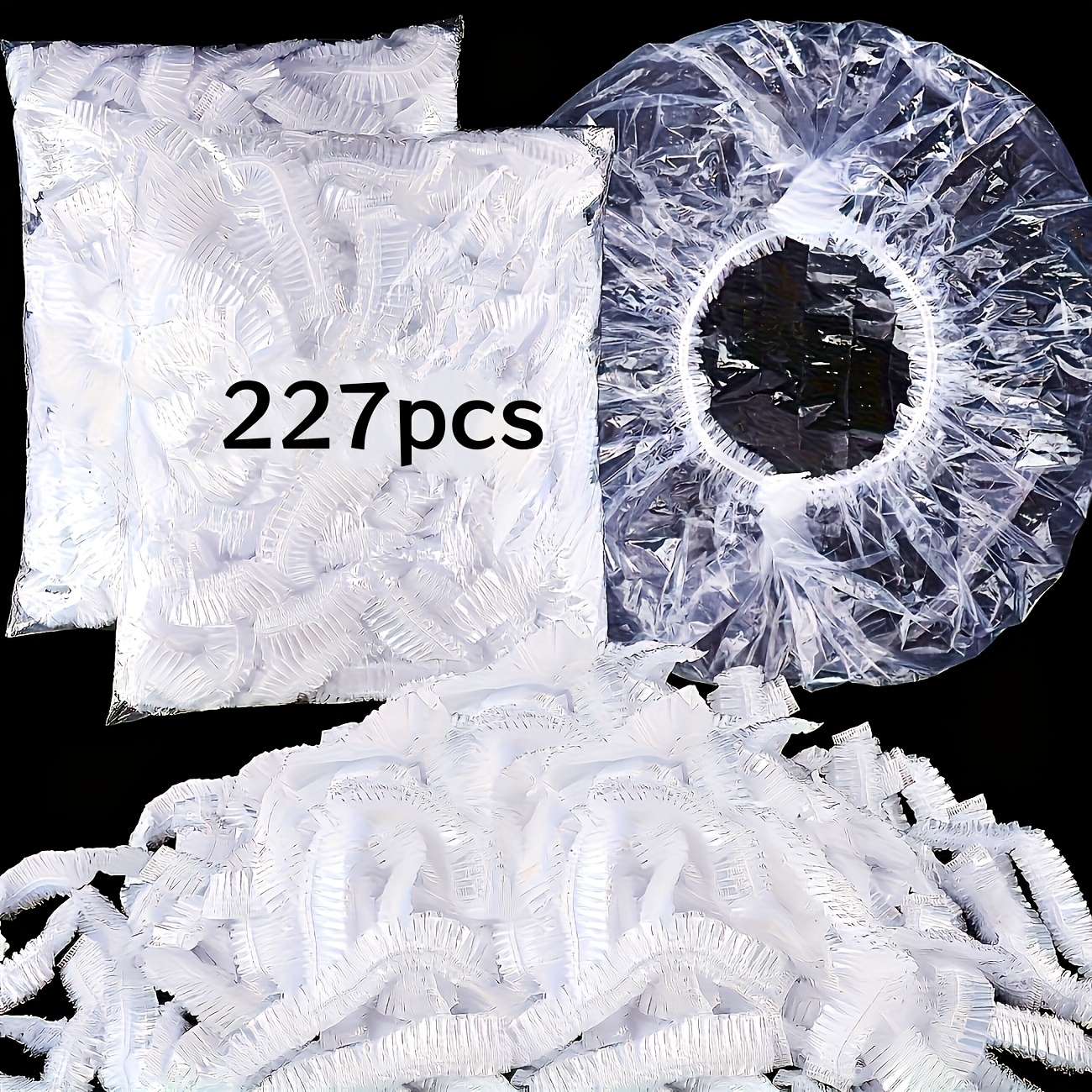 TEMU 227 pièces d'emballages alimentaires jetables, couvercles de en plastique de qualité alimentaire pour restes de repas, riz, fruits, pour , le