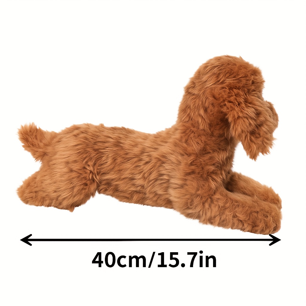realistic   plush toy 15 7 inch lifelike stuffed animal puppy   companion for gift home decor christmas birthday present Product details 3