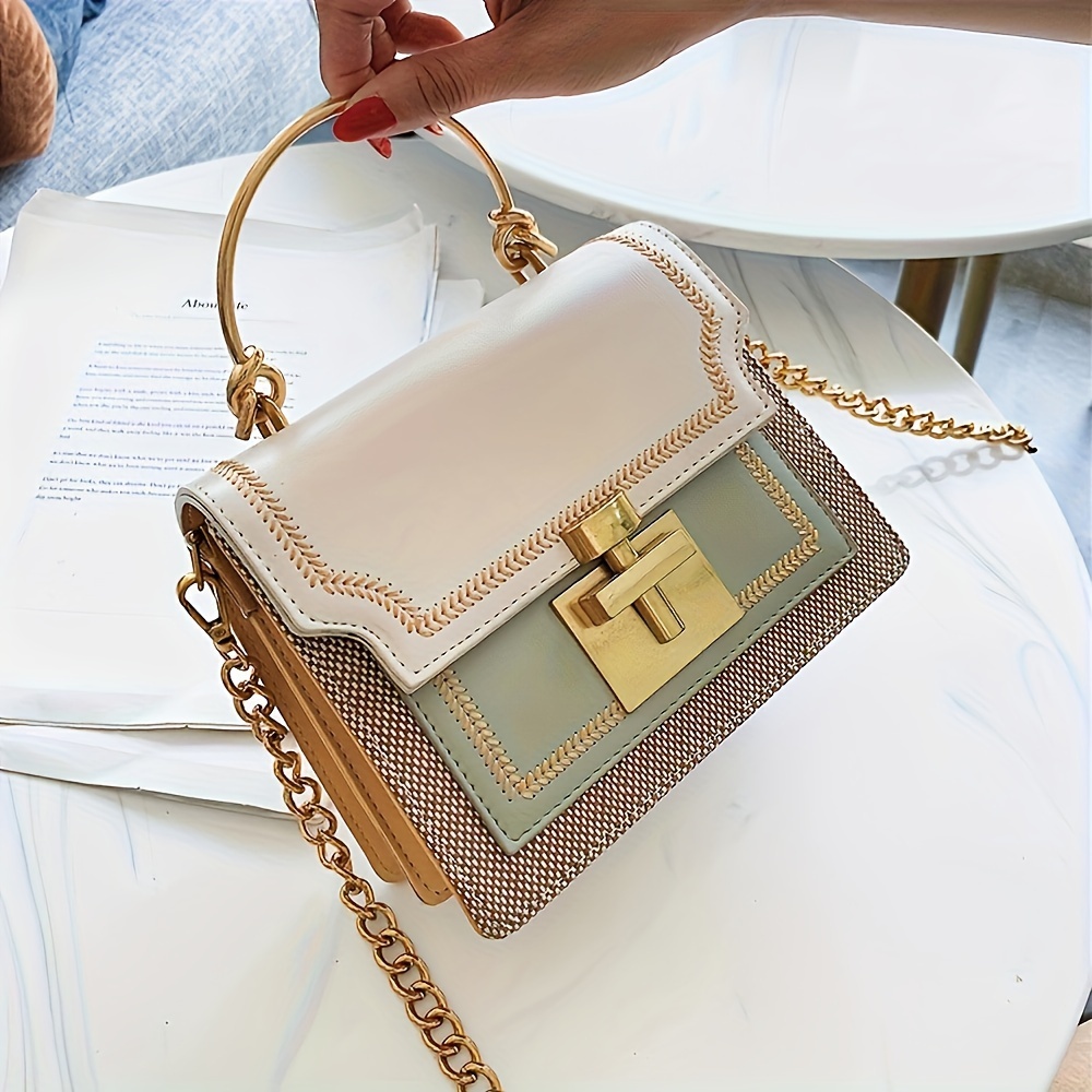 

Women's Crossbody Bag, Shoulder Bag Blocking , Pu Purse