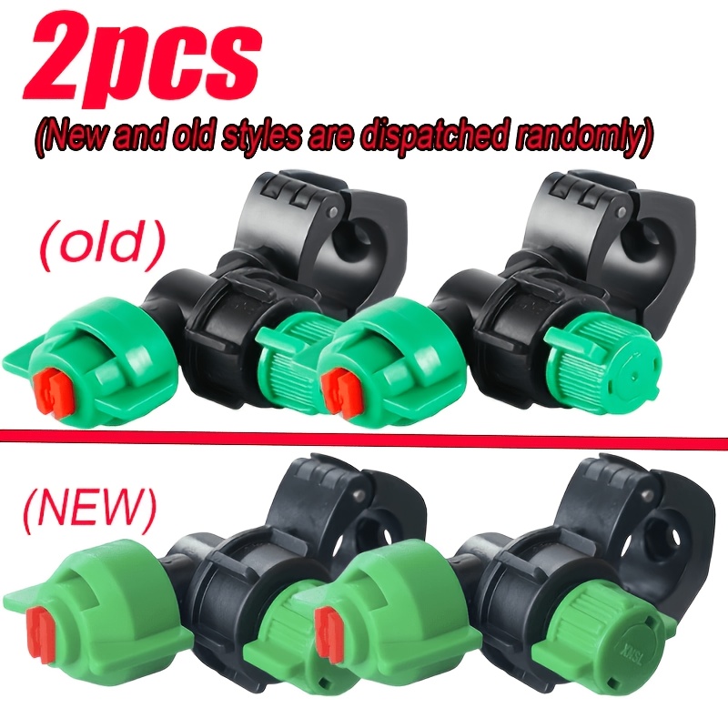 TEMU 2pcs Agricultural Spray Nozzles, Anti-drip Spray Nozzles, Tractor Spray Nozzles, Suitable For Irrigation Systems (random Style)