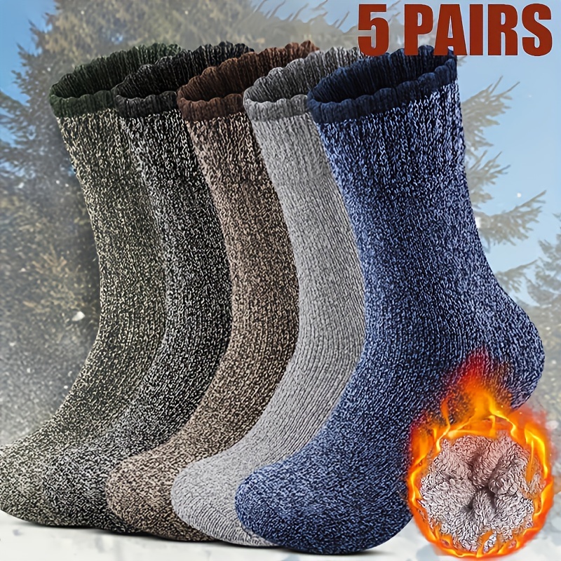 

5pcs Fleece-lined - & For And , For