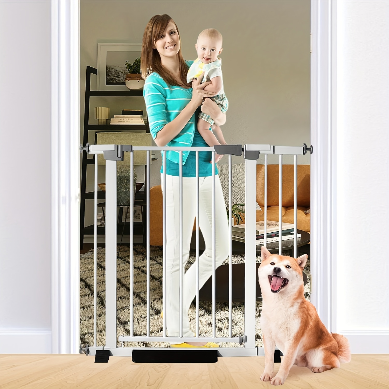 TEMU 30 " Pet Closing Pet Width Mounting Walking Children (29.92" -43.71 "width/29.92" -49.21 "width/29.92" -57.48 "width)