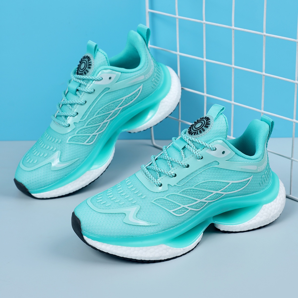 Lightweight Running Sneakers with Cushioned EVA Sole Coolcustomize Men main image 4