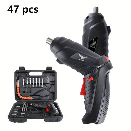 14lü/26lı/47li 3.6v el aleti seti ev bakım ve tamir 1300mah lityum bataryalı mini ev matkap tornavida