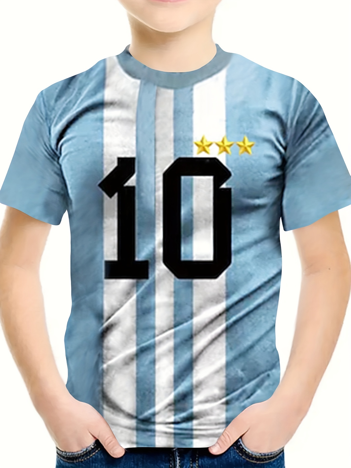  Messi #10 Argentina Home - Camiseta de fútbol para hombre,  2021/22, Blanco/Azul : Ropa, Zapatos y Joyería
