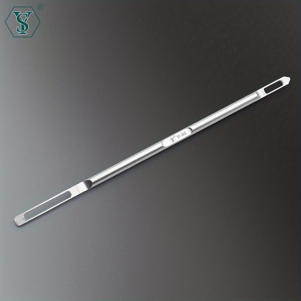 Image of The Newly Sy-265 (golden ) High-quality Stainless Steel Rope Threading Artifact Can Thread Ropes, Elastic Bands, And Lace Ribbons. It Provides Reliable Guarantee For Your Rope Threading Work.