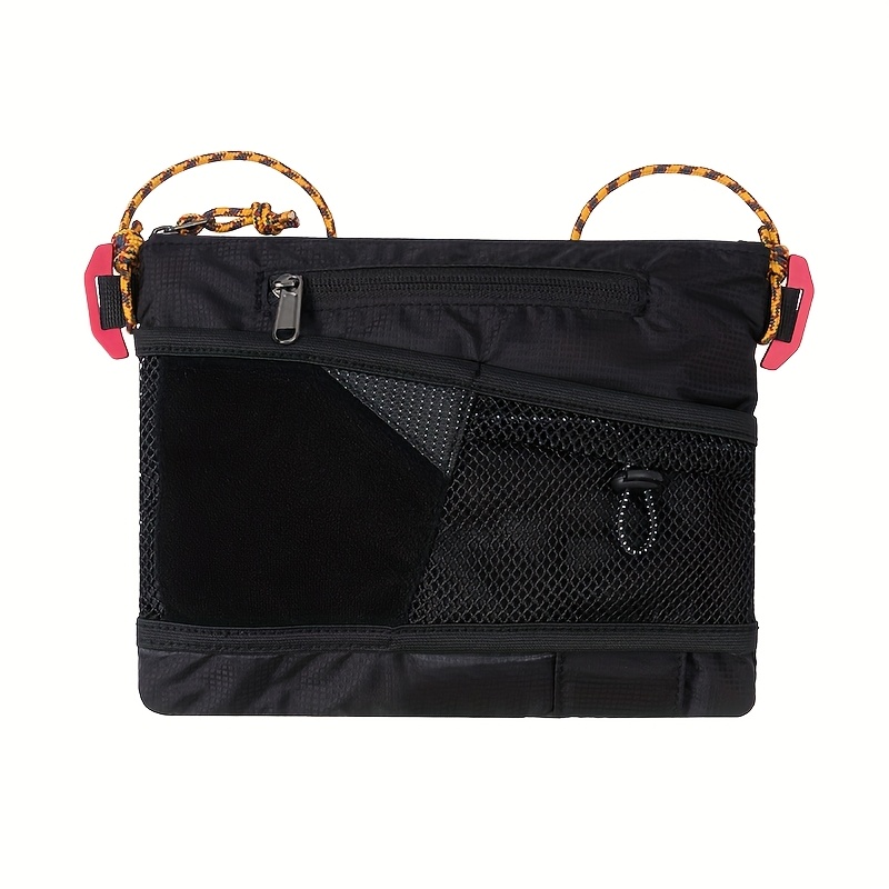 E-shop Play- Outdoor Wanderrucksack - Faltbare Leichte Nylon Umhängetasche/Gürteltasche mit Verstellbarem Gurt, Reißverschluss, geeignet für Wandern,
