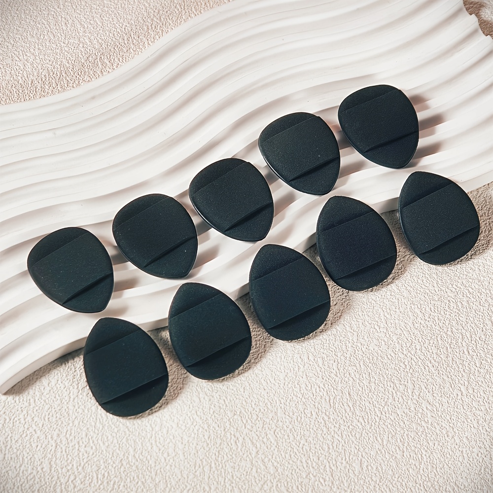 TEMU 10 Stück Mini Finger Make-up , Trocken- und Nassanwendung für flüssige Foundation, Concealer und Puder, hautfreundlich für alle Hauttypen
