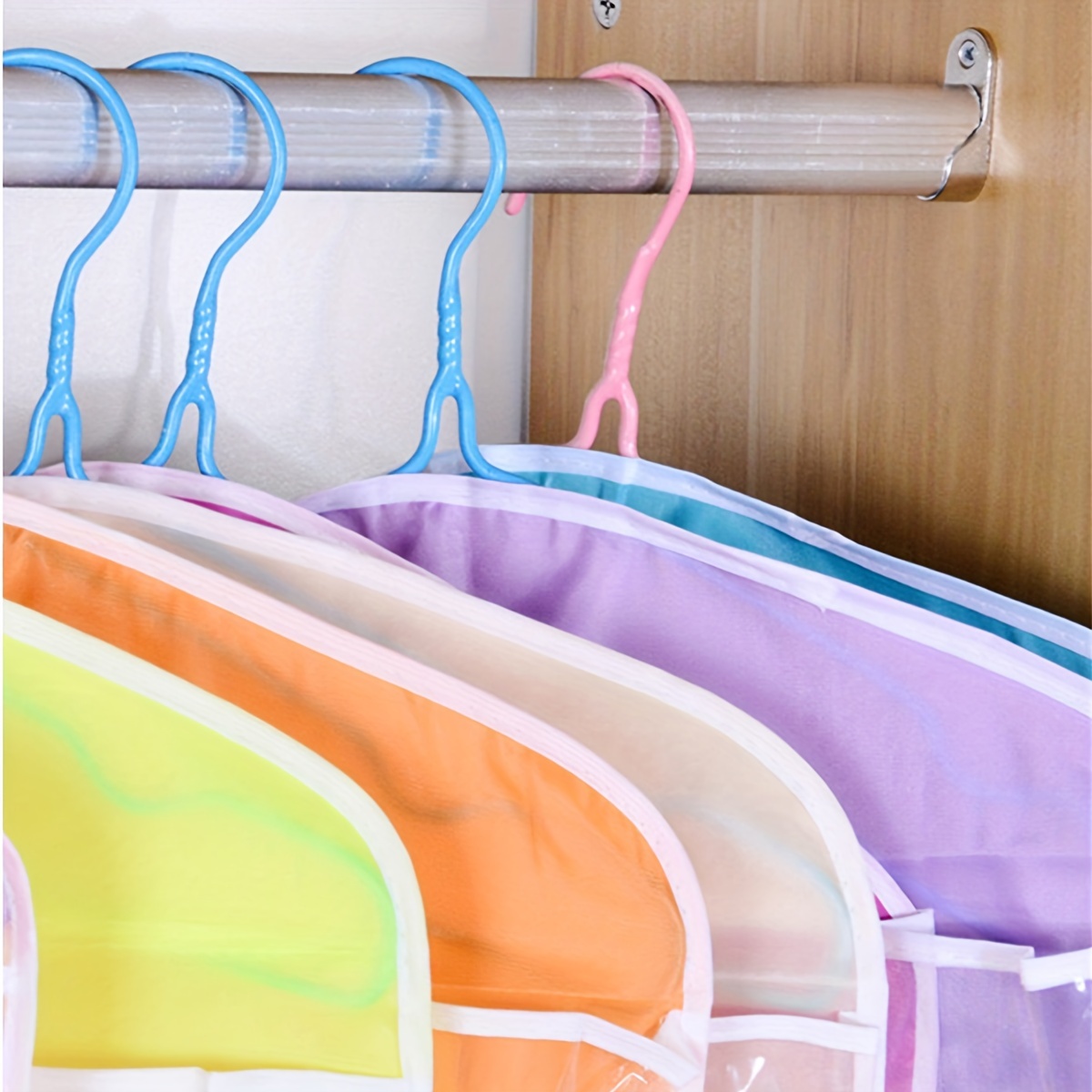 16-Pocket Hanging Organizer for Socks and Small Items - Perfect for Closet or Bedroom Storage