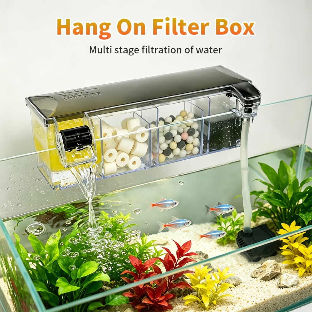 fish tanks with filters sold on Temu United States