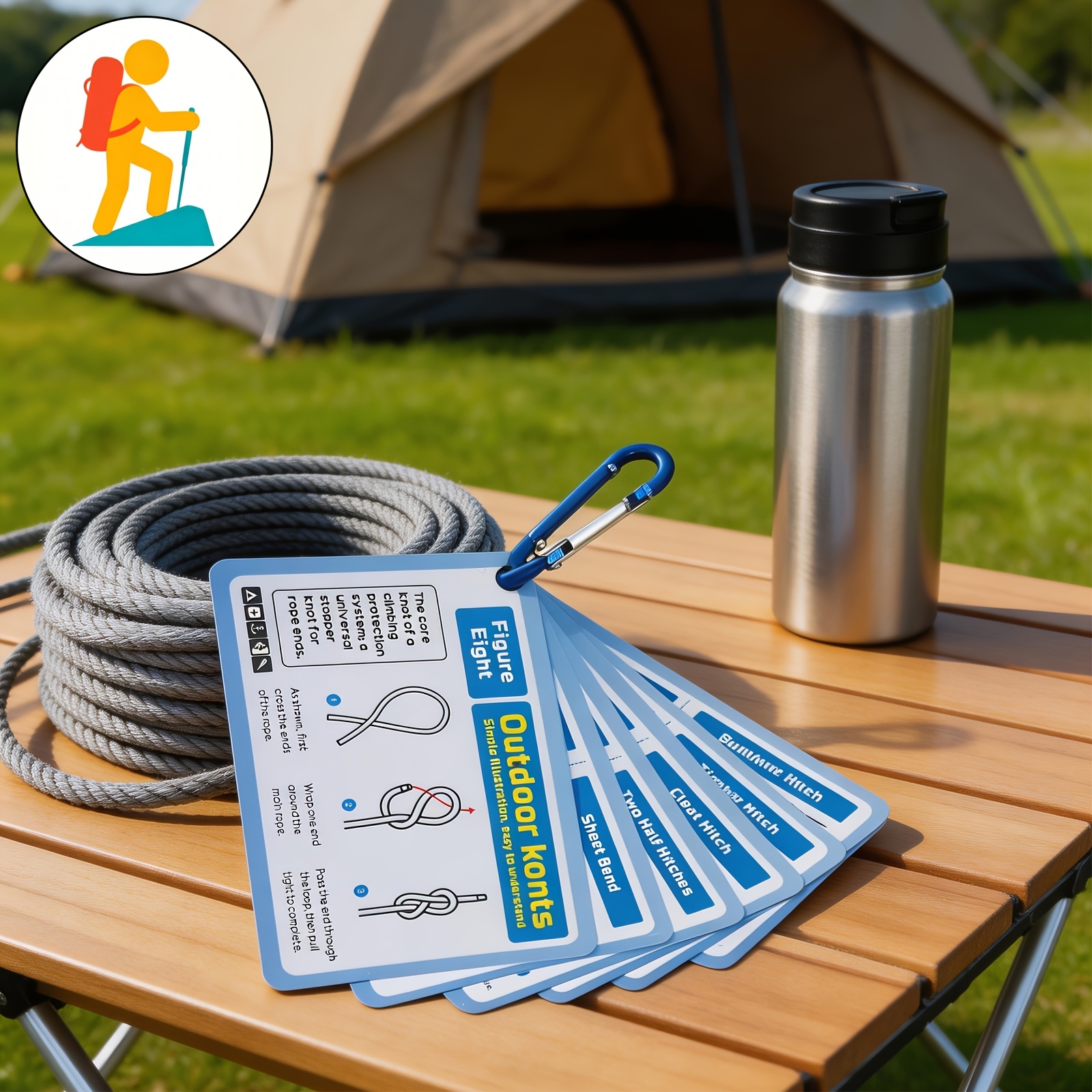 Outdoor Knots Reference Guide for Survival Gear