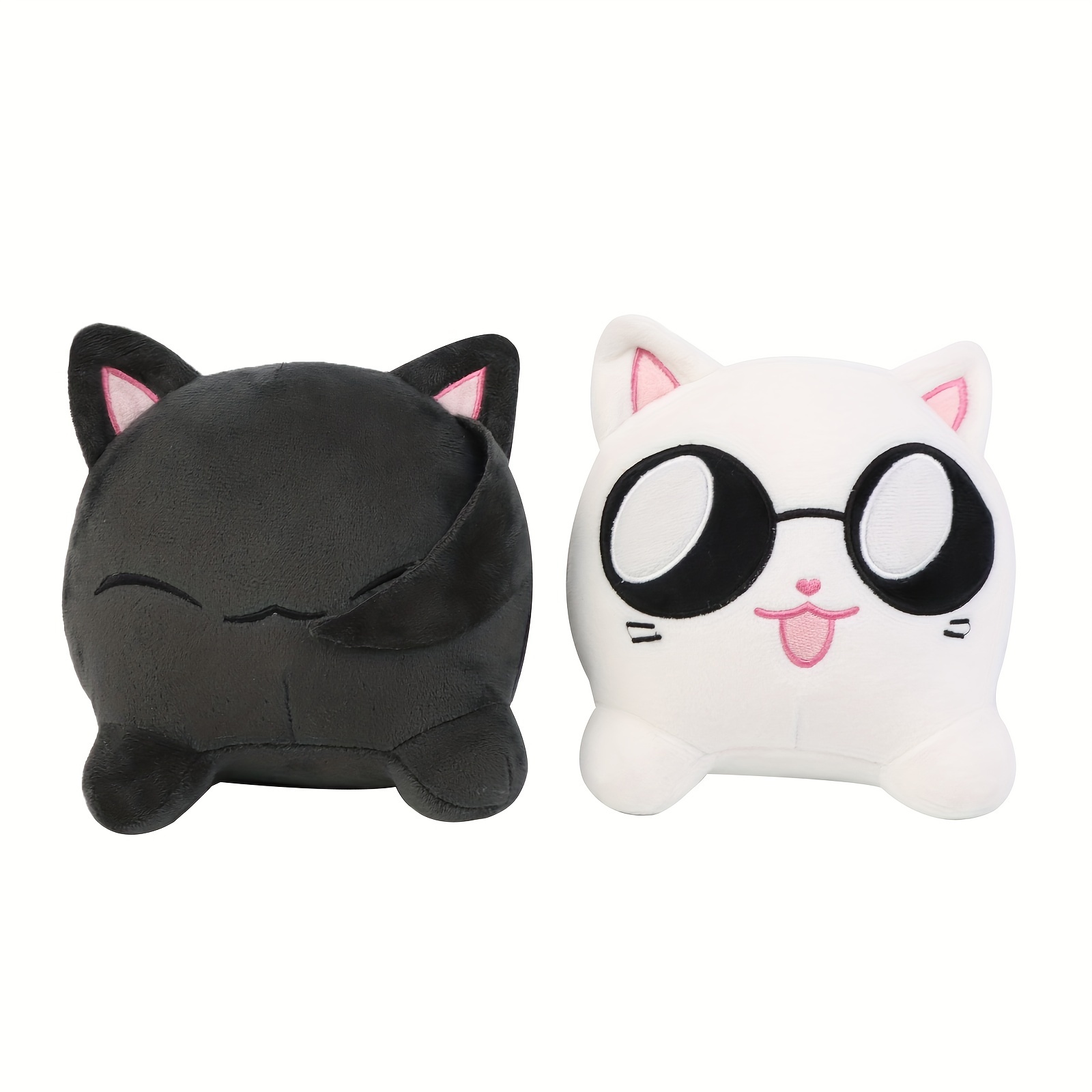 Cat Plush Cute Plushies, Pink Cat Plushie, Cat Stuffed Animals, Kawaii  Plush Toys for Kids - 11 inch 