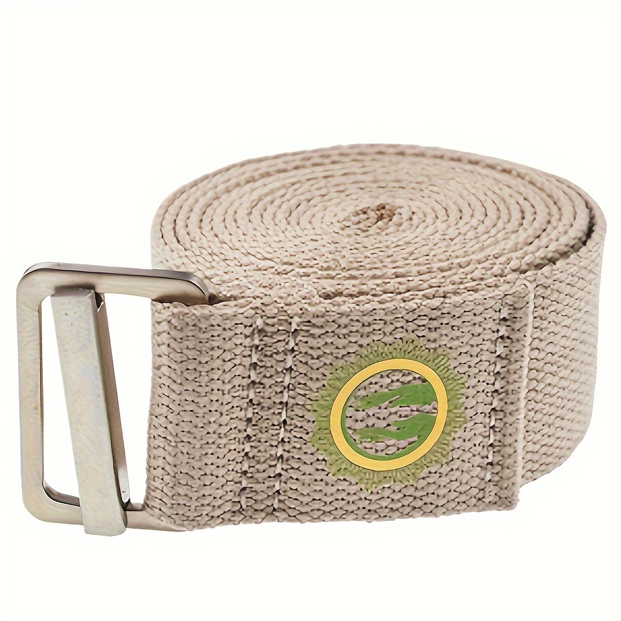 1pc Durable Yoga Stretching Band, Adjustable Sports Resistance Band For Flexibility Pilates Training