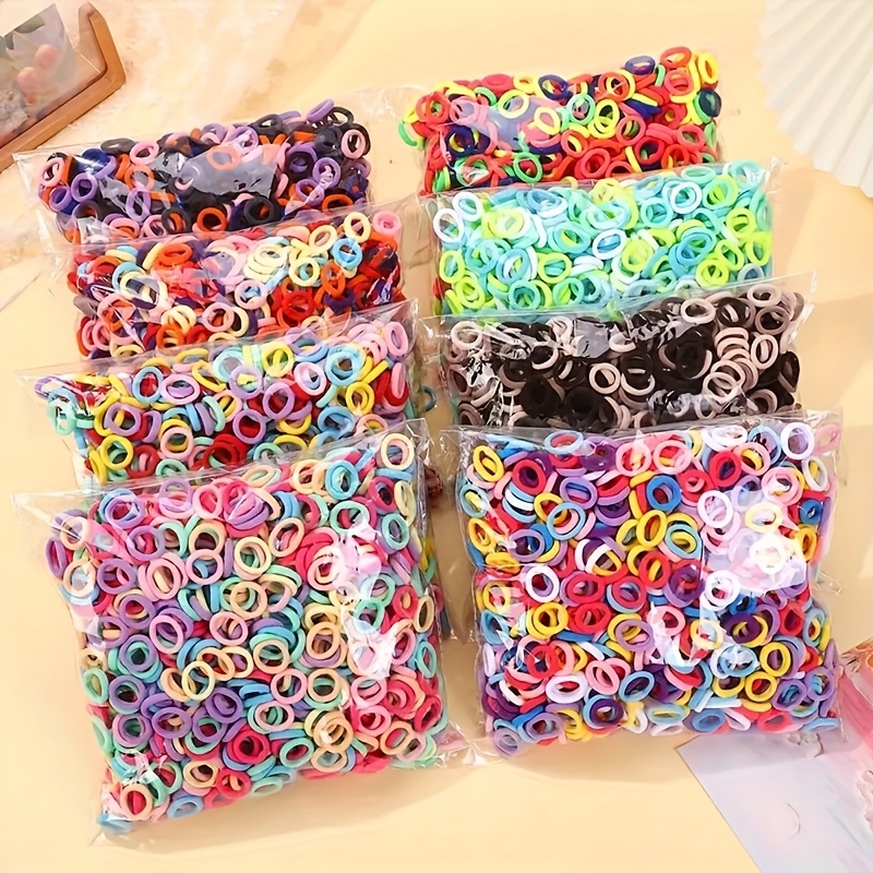 TEMU 300 Elastic Solid Color Headband Headbands, High And Stretchable Headbands, Suitable For Daily Wear And Easy Carrying, Fashionable Hair Accessories, For Ren