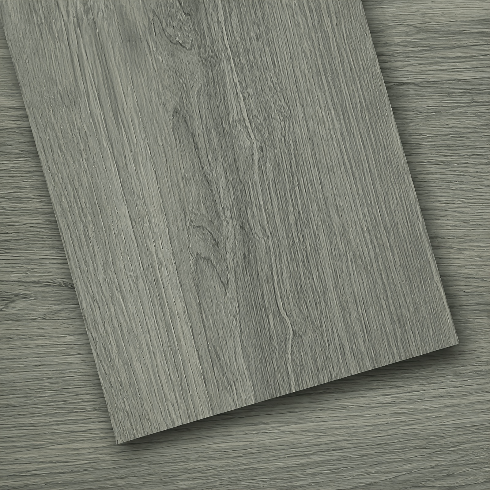 Image of 36pcs Vinyl Flooring Self-adhesive Pvc Flooring For Bathroom Living Room Hallway 3d Embossed Wood Grain Waterproof And Non-slip (91.4 X 15.3cm)