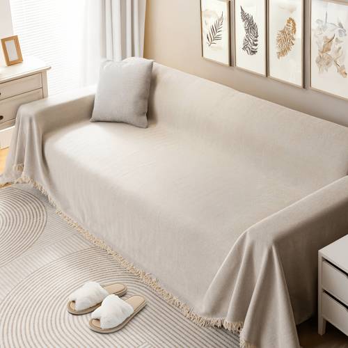 extra large sofa cover measuring 134 by 102 inches designed to friendly washable and made from durable breathable fabric this modern protector is scratch proof and easy to clean making it a budget friendly option for your living room