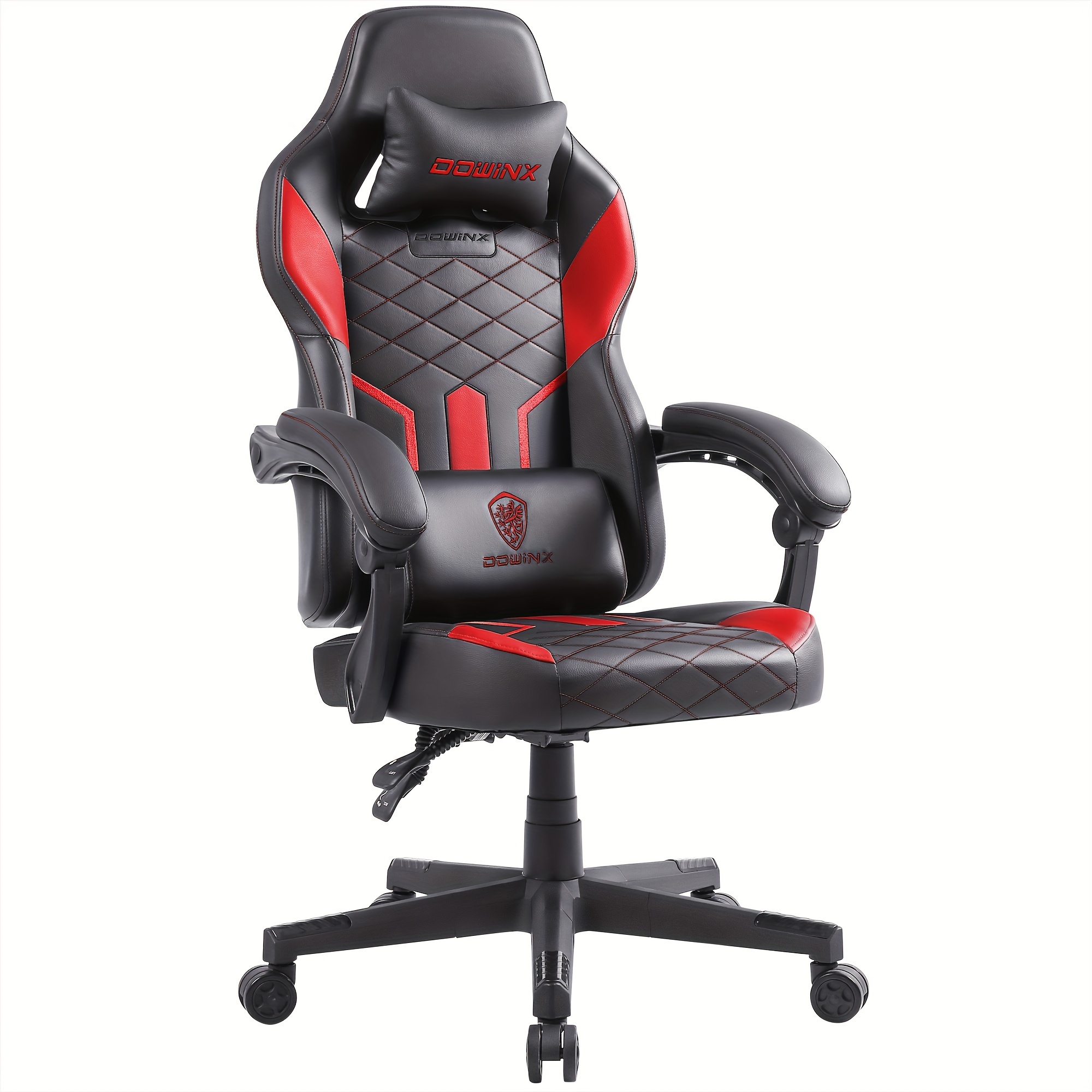 

Dowinx Massage Gaming Chair With Pocket , Ergonomic Computer Chair High Back, Reclining Game Chair Pu Leather 350lbs